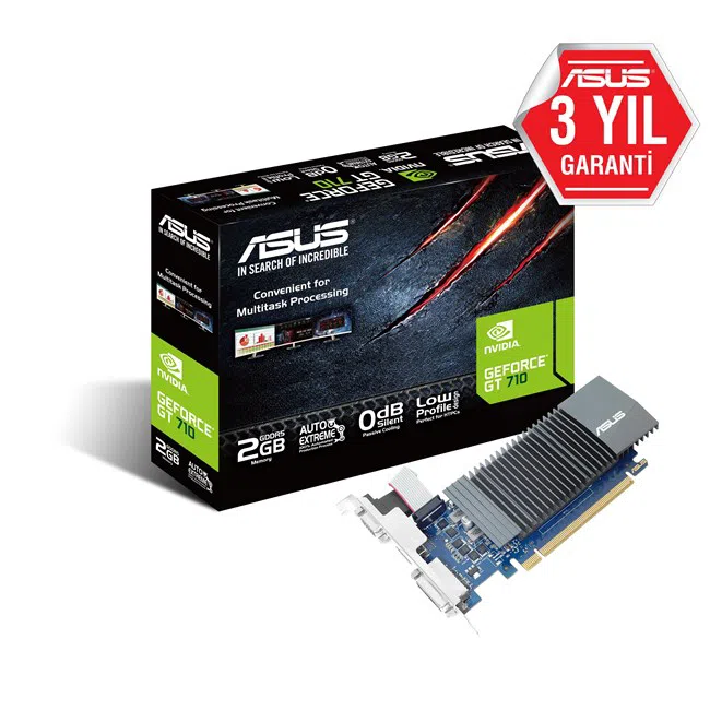 ASUS GT710-SL-2GD5-BRK-EVO 2GB DDR5 64Bit