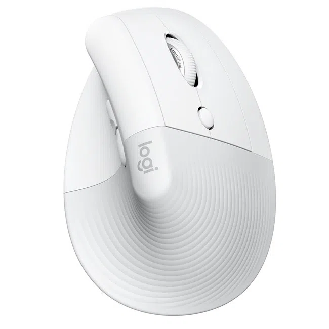 Logitech Lift Dikey Ergonomik Bluetooth Mouse Beyaz