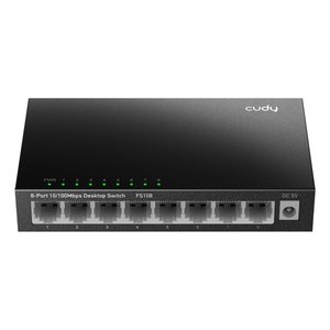 CUDY 8-Port 10/100 Mbps Metal Switch