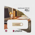 Kingston 64GB 220MB/s Metal USB 3.2 Gen 1 DataTraveler SE9 G3