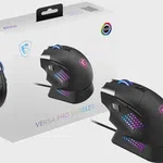 MSI Versa Pro Kablosuz Mouse + Dock Pro Set Siyah