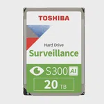 Toshiba S300 AI 20TB 7200RPM 512MB Güvenlik Diski (MG11ACA20TE-V)