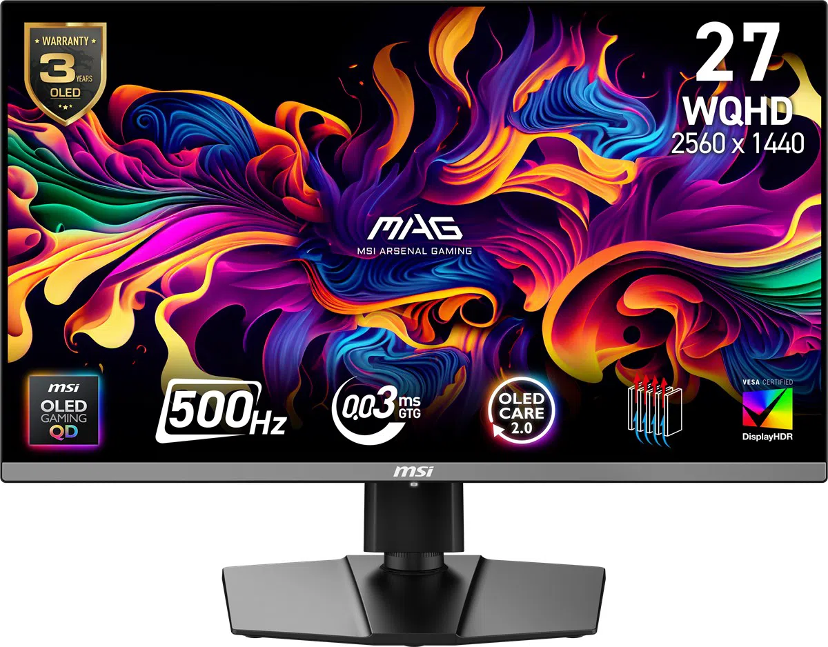 MSI 26.5 MAG 272QP QD-OLED X50