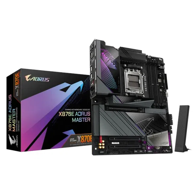 GIGABYTE X870E AORUS MASTER DDR5 M.2 HDMI DP ATX AM5