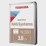 Toshiba N300 18TB 7200RPM 512MB SATA NAS Diski (MN11ACA18TS)
