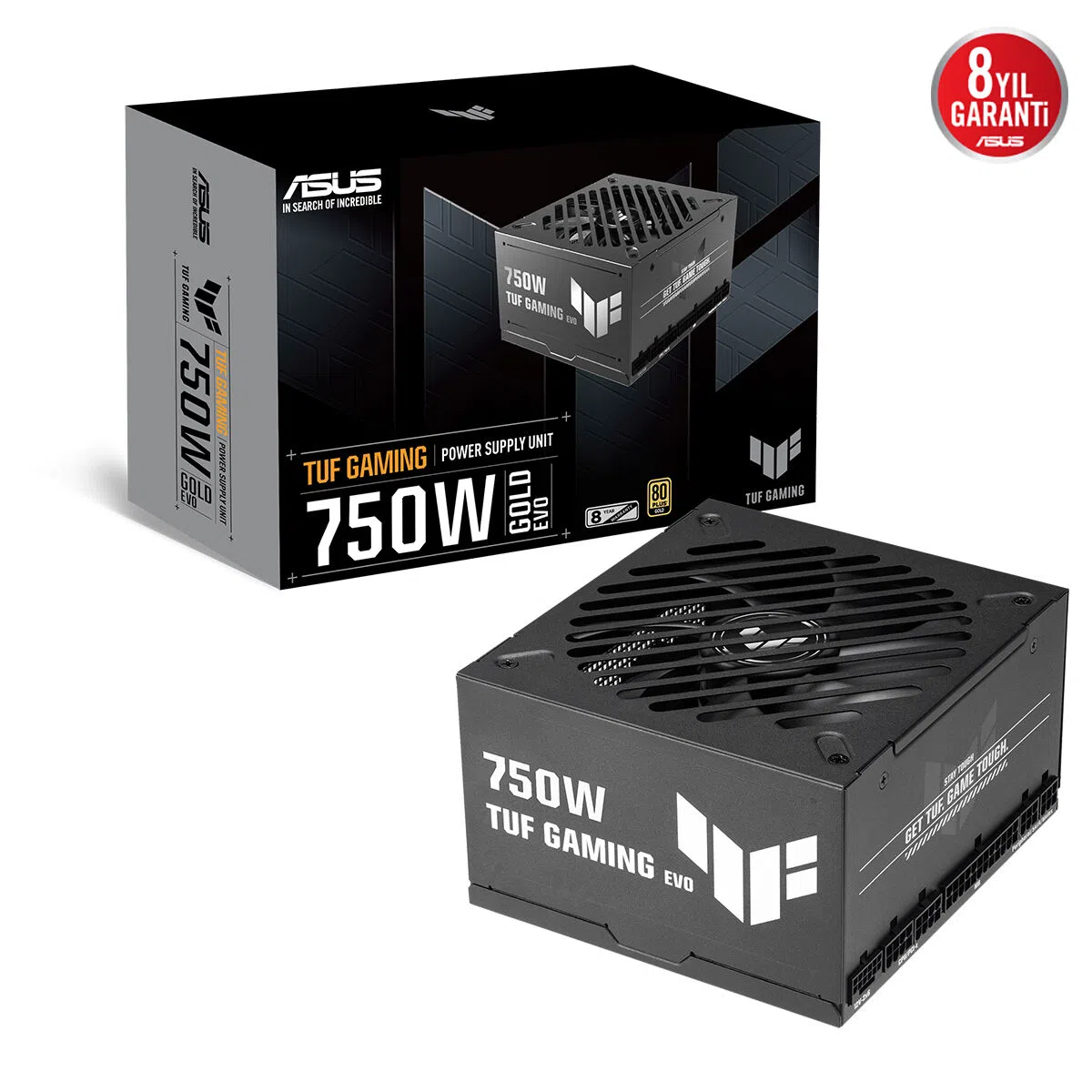 ASUS TUF Gaming 750G EVO 750W 80+ Gold Güç Kaynağı
