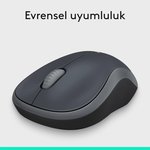 Logitech M185 Kablosuz Mouse Siyah Gri 910-002235
