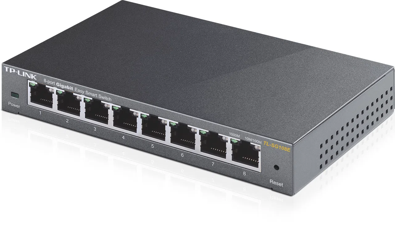 TP-Link TL-SG108E 8 Port Gigabit Akıllı Switch
