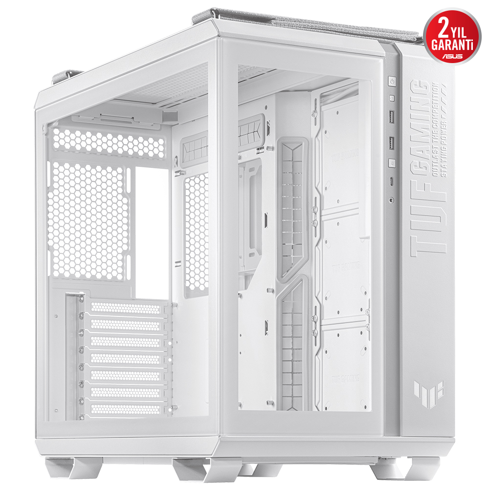 ASUS GT502 PLUS TUF GAMING CASE TG WHITE