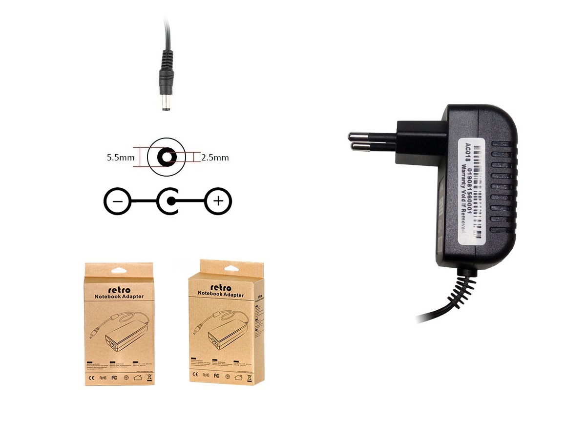 RETRO 30V 500mA 15W Switch-Mode (SMPS) Adaptör RPA-AC018