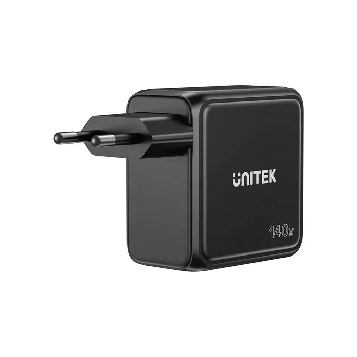 UNITEK REXO 140W 4 PORTLU AKILLI EKRANLI GAN SARJ CİHAZI  (P1132ABK01-EU)