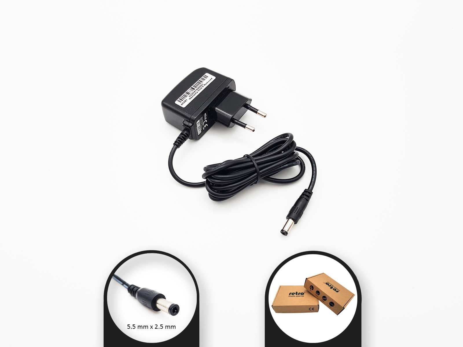 RETRO 6V 600mA 3.6W Ac Adaptör RPA-AC081