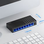 CUDY 8-Port Gigabit Desktop  Switch