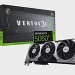 Msi Ventus 3X OC RTX 5060 Ti 8gb GDDR7