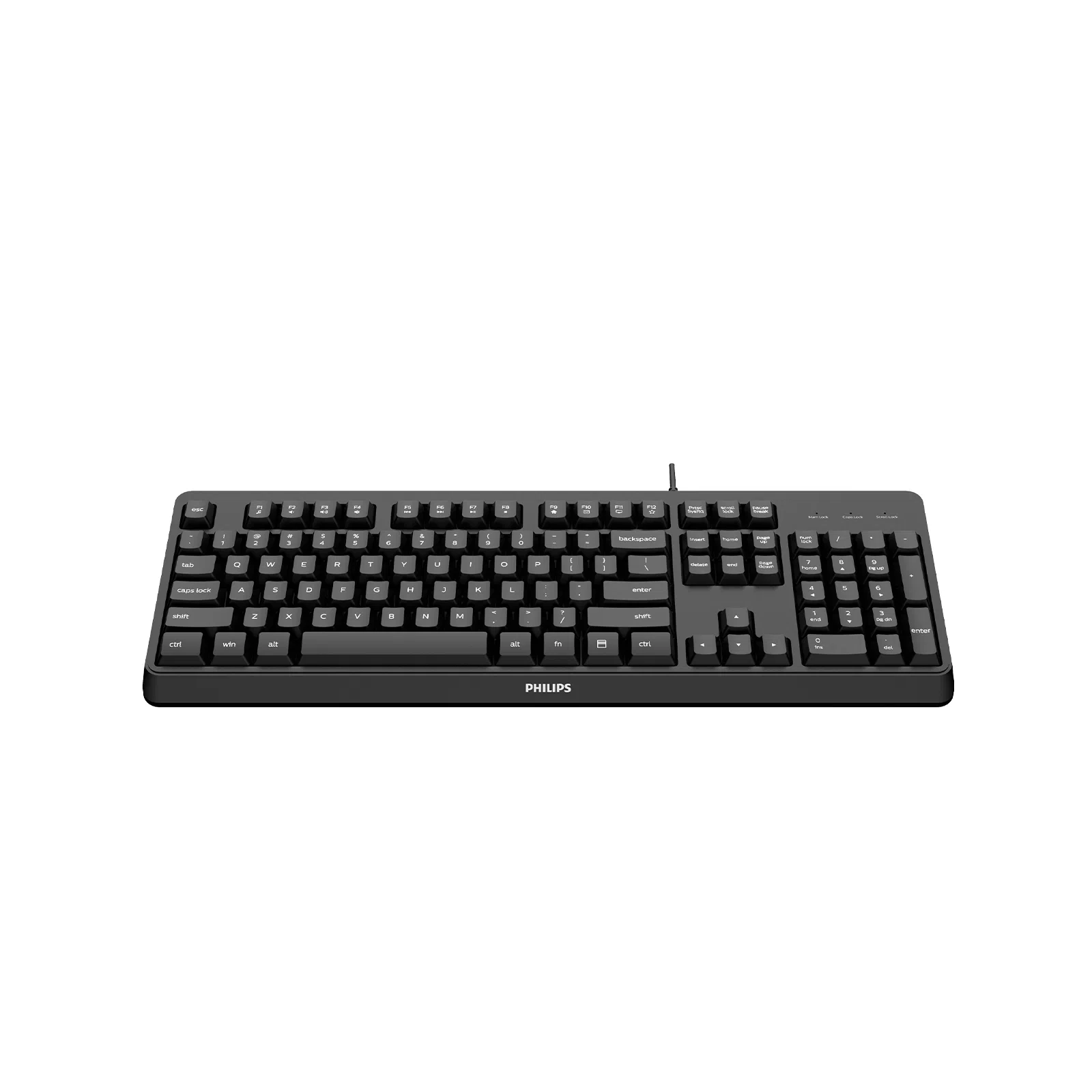 Philips SPK6207 Kablolu Klavye Siyah (SPK6207BLB)