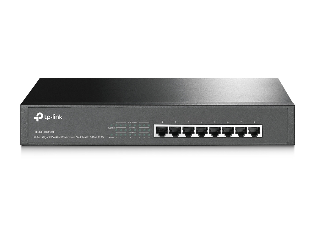 Tp-Link TL-SG1008MP 8Port Gigabit Poe Switch