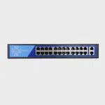 Ezcool EZ-24PSF 24 Port FE + 2 GE 320W PoE Switch