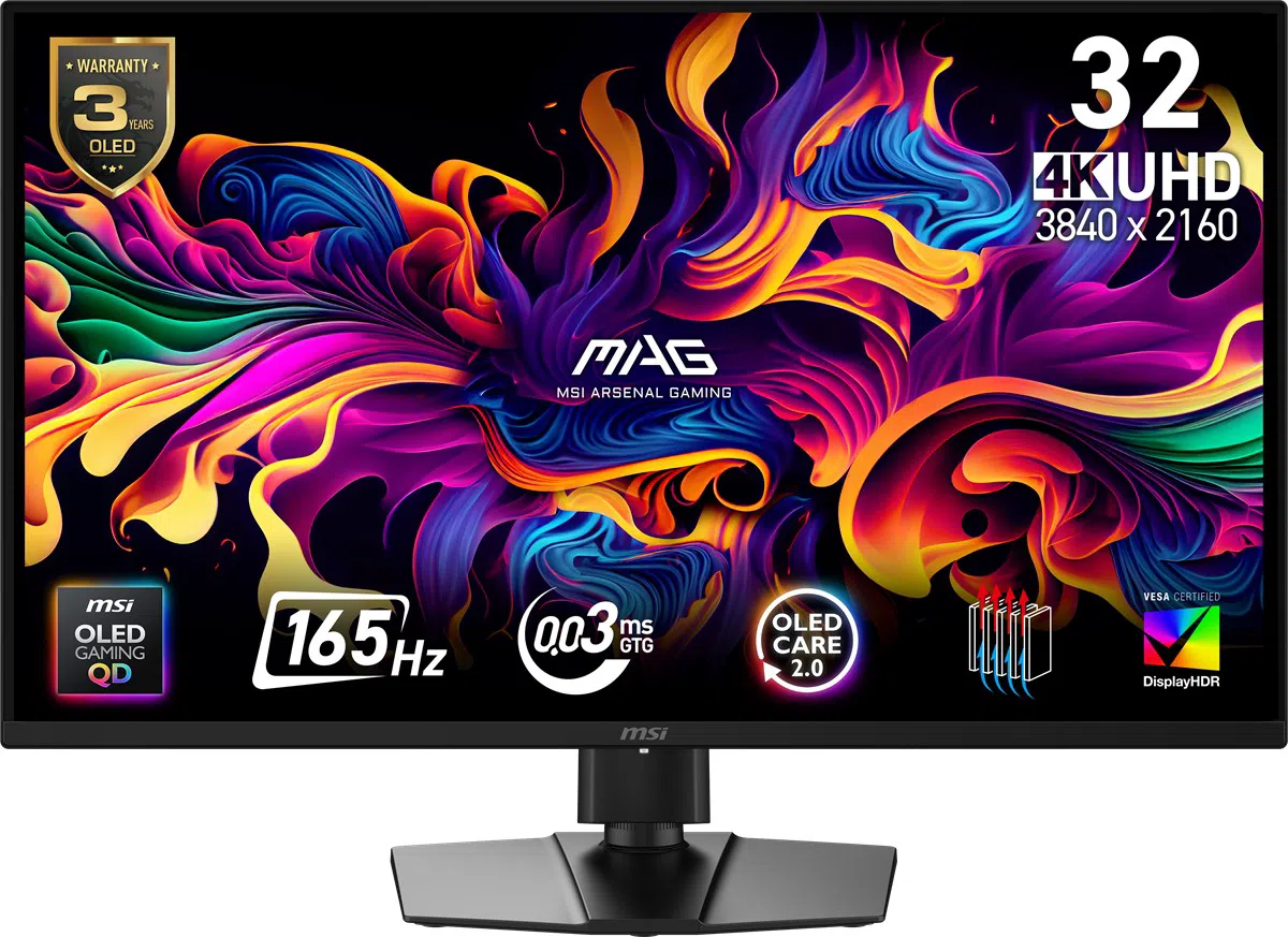 31.5 MSI MAG 322UP QD-OLED E16 MONITOR