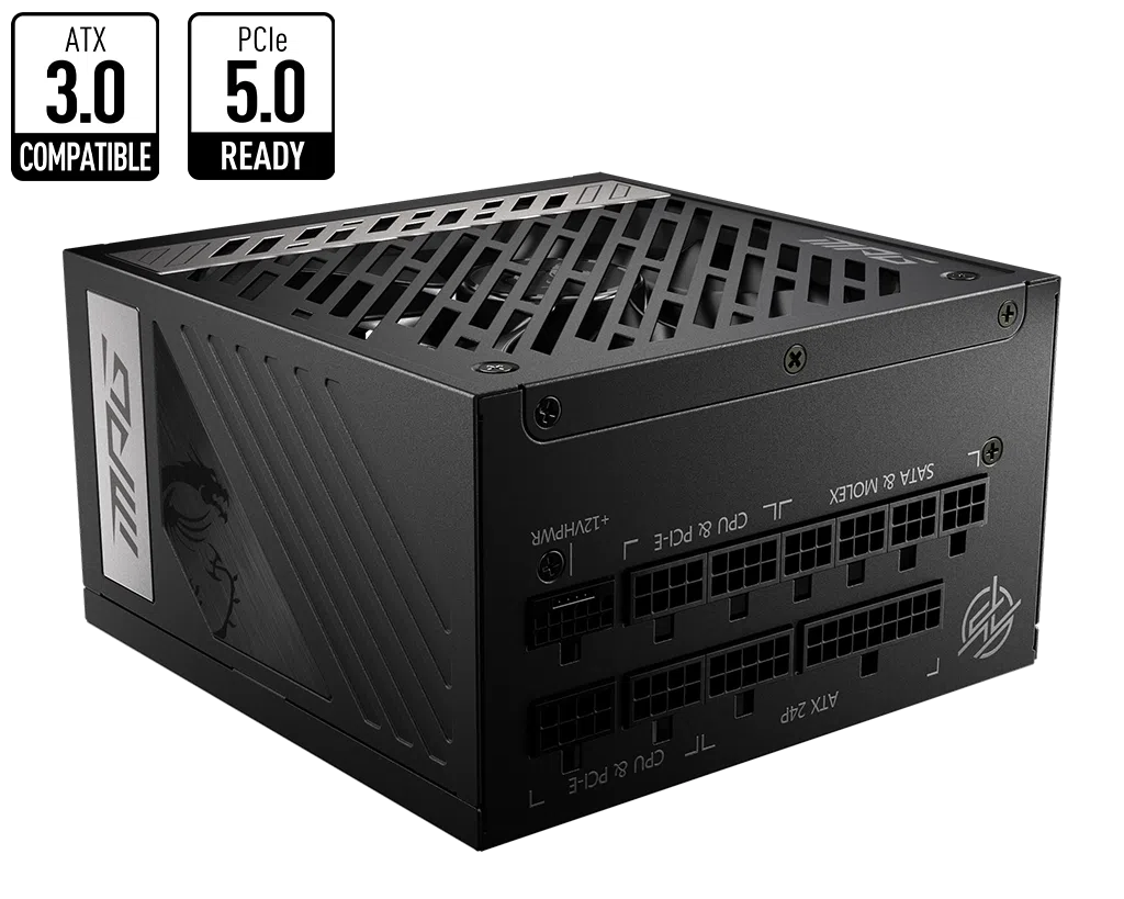 MSI MPG A850G PCIE5 850W 80+ Gold Güç Kaynağı