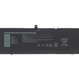 RETRO Dell Precision 7550, PKWVM Notebook Bataryası - 95Wh