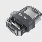 SanDisk Ultra Dual Drive m3.0 64GB USB-A Mikro USB Flash Bellek