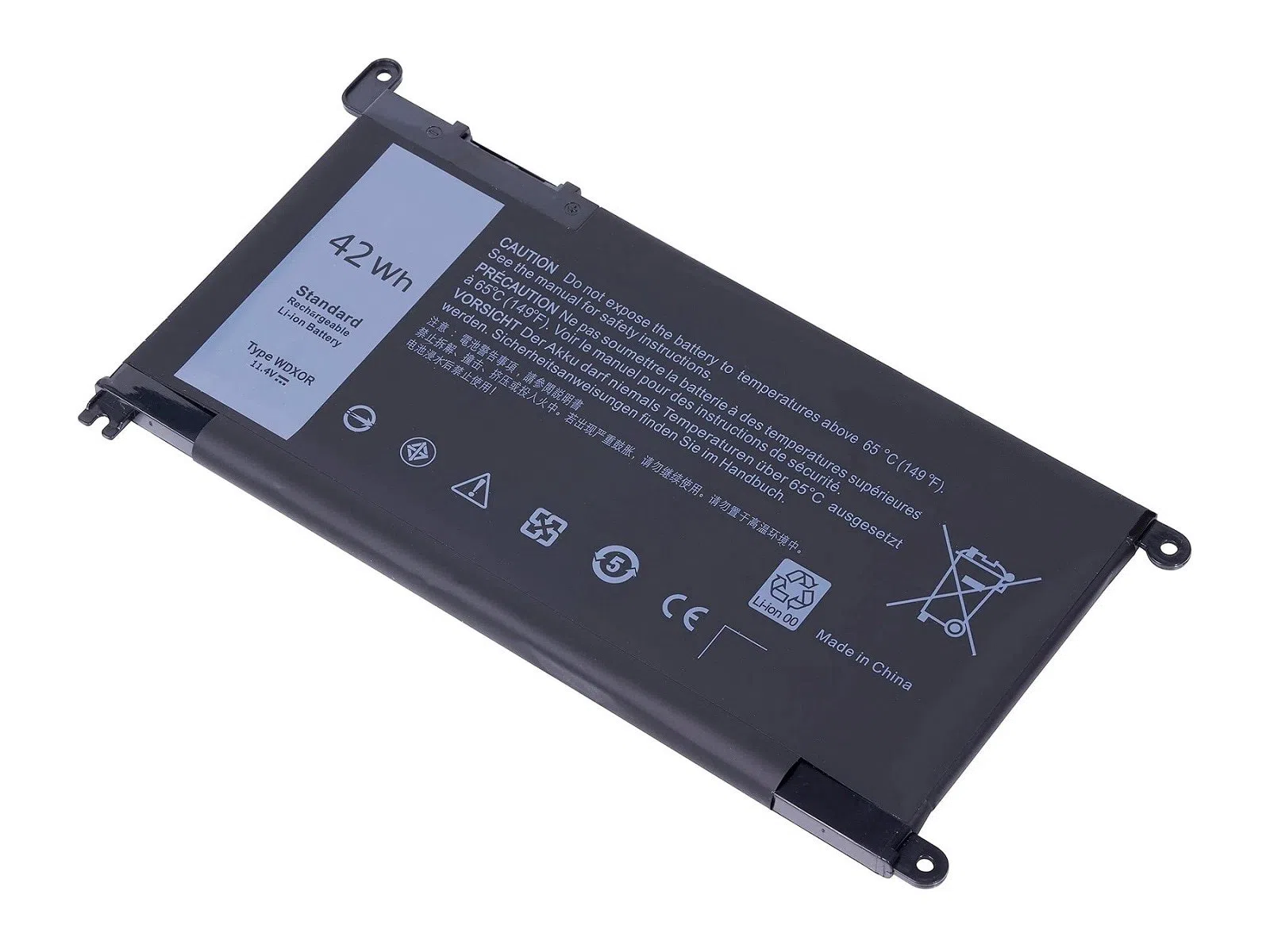 Hyperlife Dell Inspiron 5567 / 7560 Notebook Bataryası 3700mah 41wh 11.1v 3 Cell WDX0R