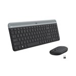 Logitech MK470 ince Kablosuz Set Siyah 920-009435