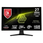 27 MSI MAG 274CQF WQHD 180HZ 0.5 MS ADAPTIVE CURVED GAMING
