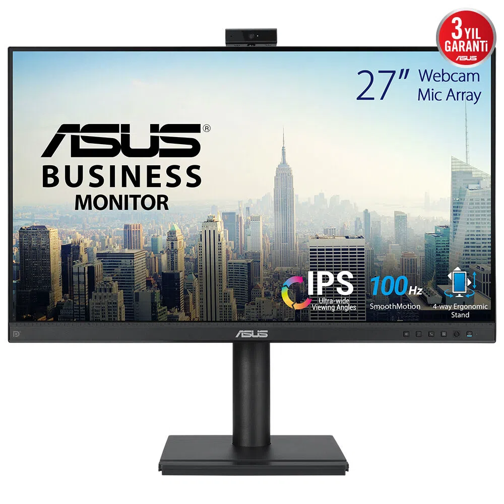 ASUS KURUMSAL BE279QFK 27 IPS WEBCAM 19