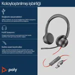 Poly Blackwire 8225 Stereo USB-C Kulaklık