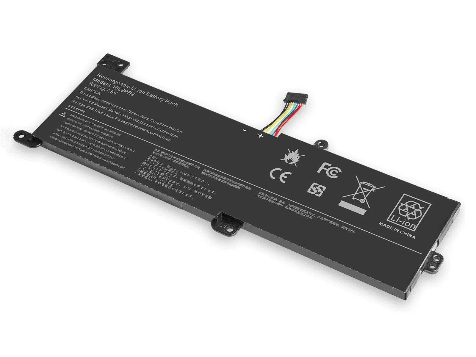 Hyperlife Lenovo Ideapad 320-15IKB / 320-15ISK Notebook Bataryası 4750mah 37wh 7.7v 2 Cell L16L2PB2