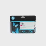 HP 738 498N6A Orijinal Magenta DesignJet Mürekkep