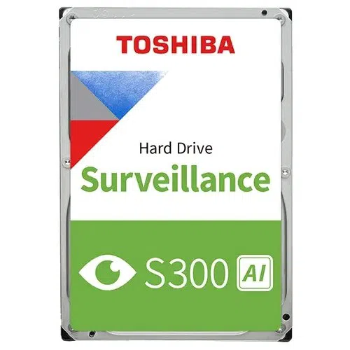 Toshiba S300 AI 18TB 7200RPM Güvenlik Diski (MG11ACA18TE-V)