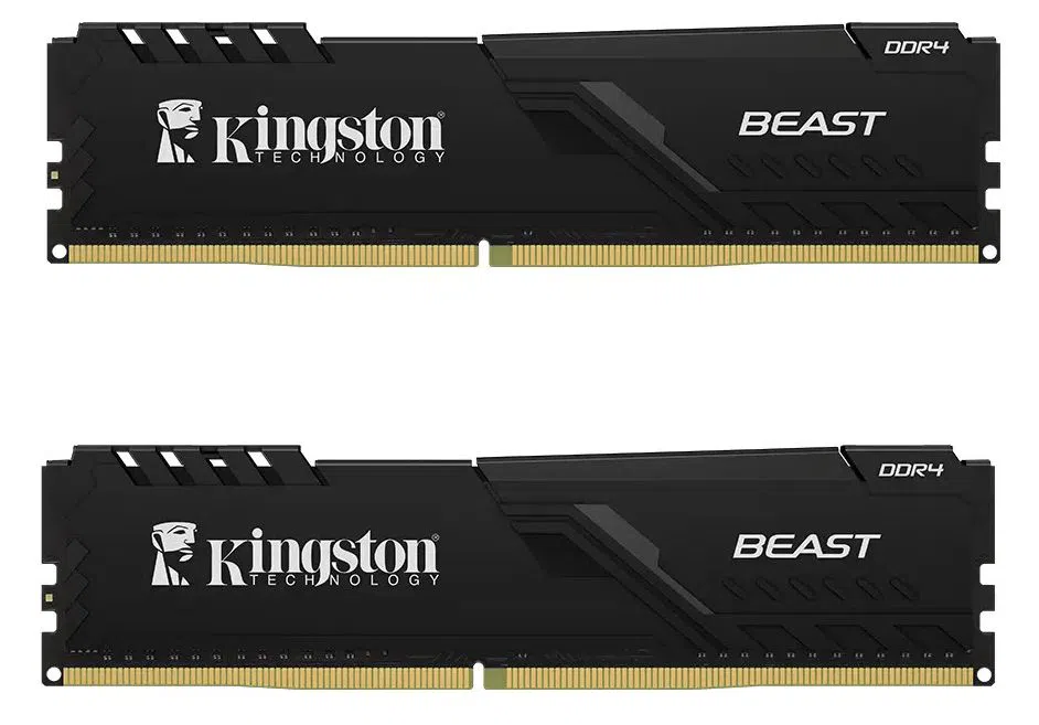 Kingston 16GB 3600MT/s DDR4 CL17 DIMM (Kit of 2) Beast Black Turkey