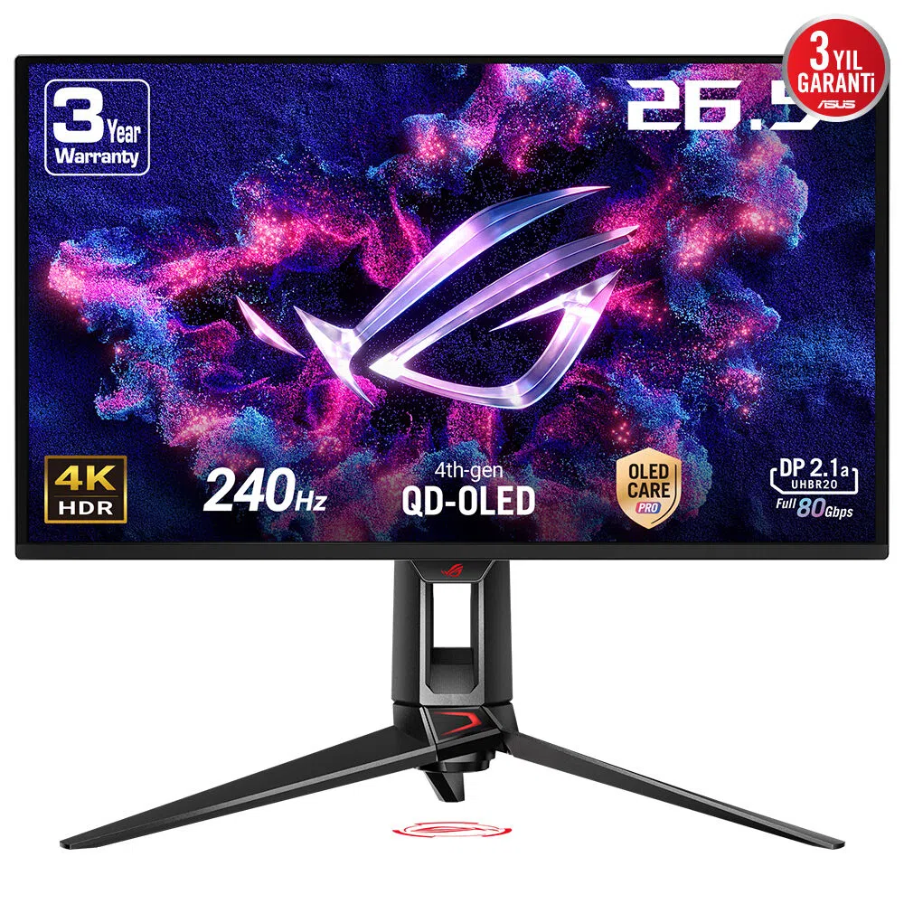 ASUS ROG Swift PG27UCDM 27" 4K QD-OLED Gaming Monitör