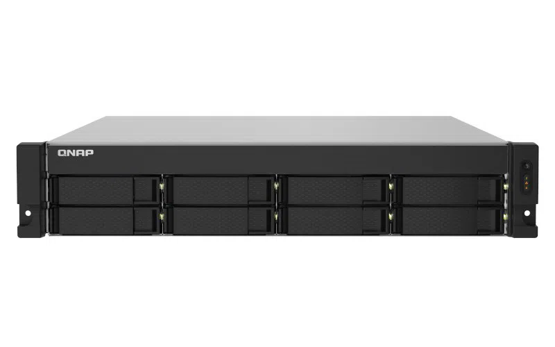 QNAP TS-832PXU-RP-4GB 8 Yuvalı 2U Rack NAS (4GB RAM)