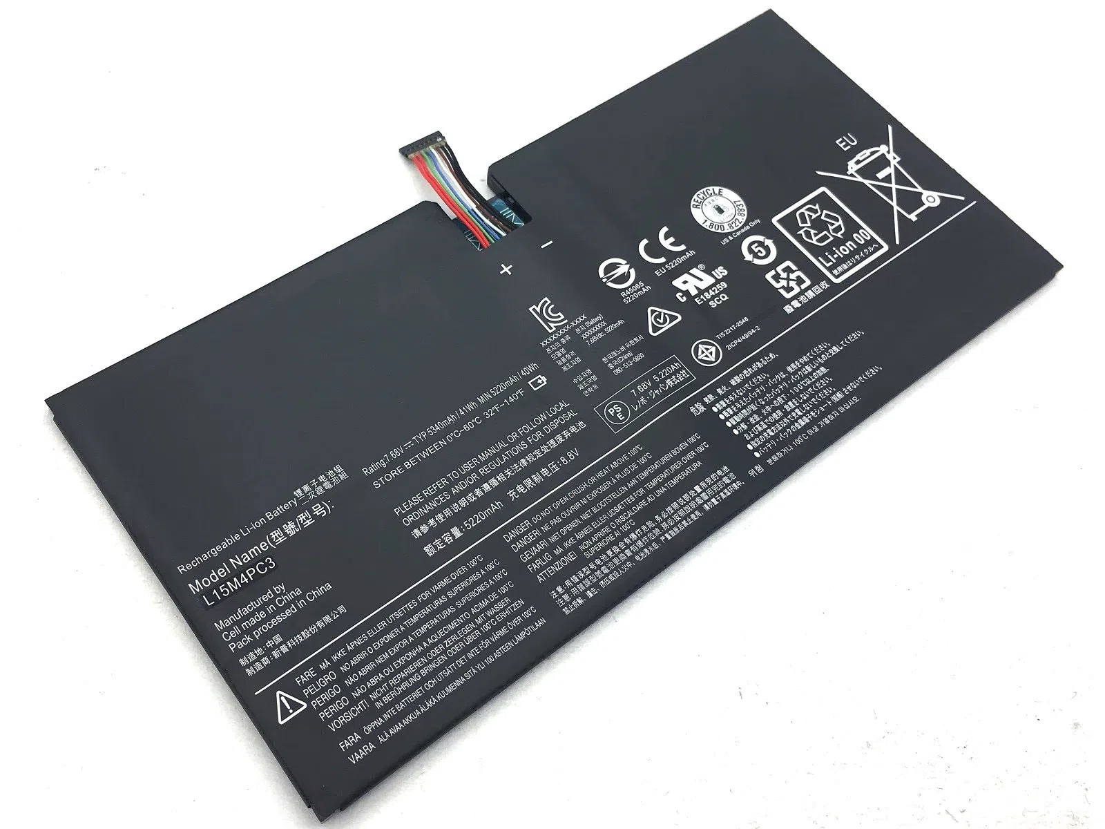 RETRO Lenovo IdeaPad Miix 720-12IKB, L15M4PC3 Tablet Bataryası