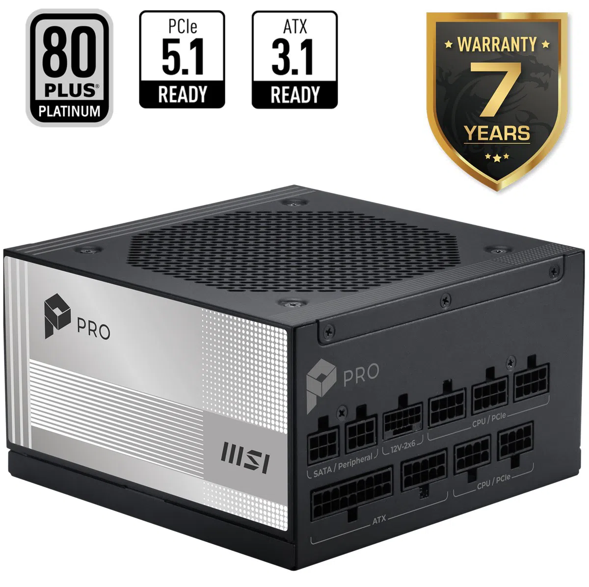 MSI PRO A850PL PCIe5 850W Güç Kaynağı