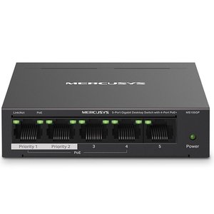 Tp-Link Mercusys MS105GP 5 Port Gigabit Switch