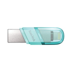 SanDisk iXpand Flash Drive Flip 128GB, Mint color