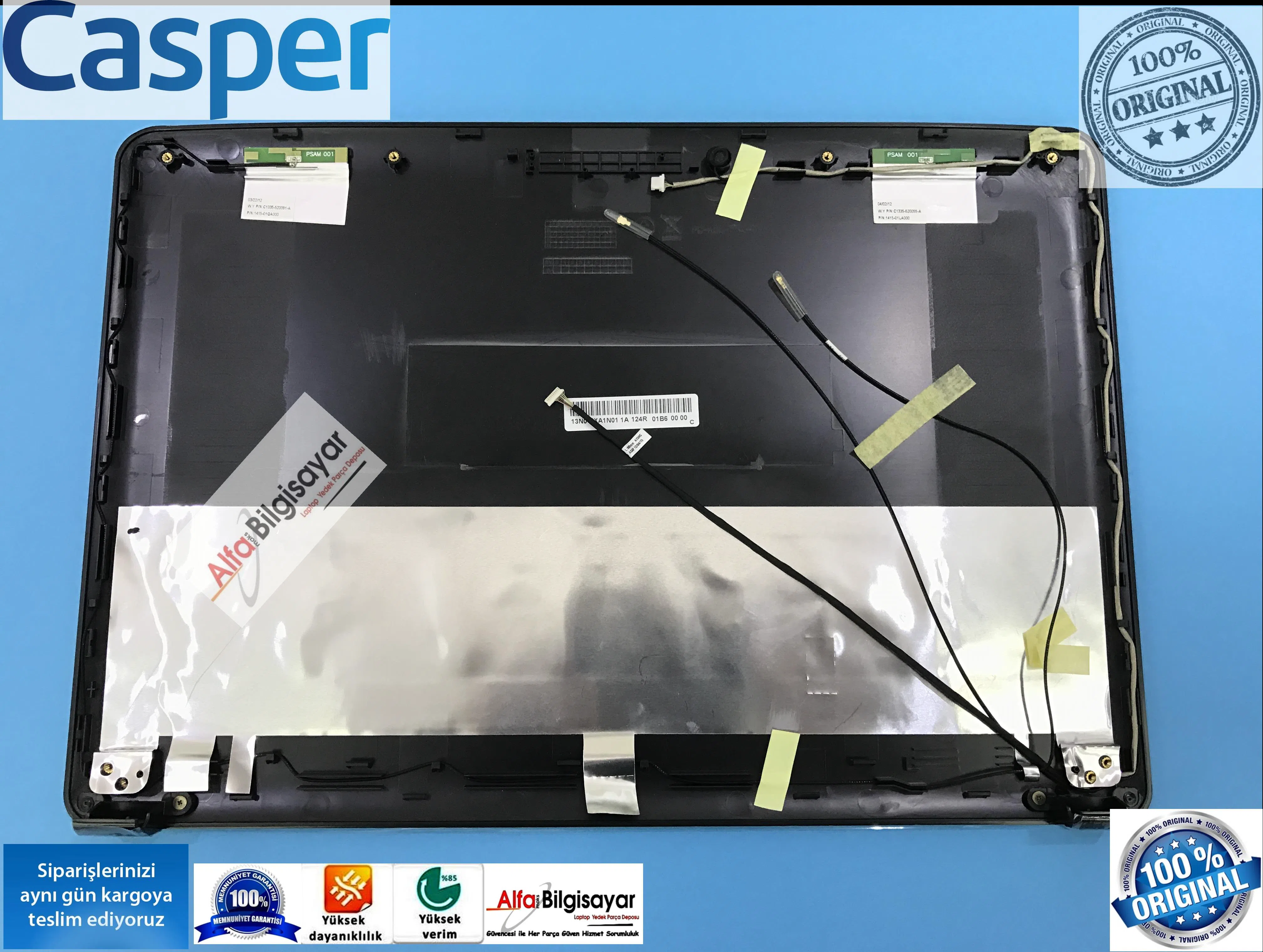 Vestel Onyx A15H, A15HC A15HE A15A  Ekran Kasası  Lcd A Cover Orjınal SIFIR Lcd Kasa