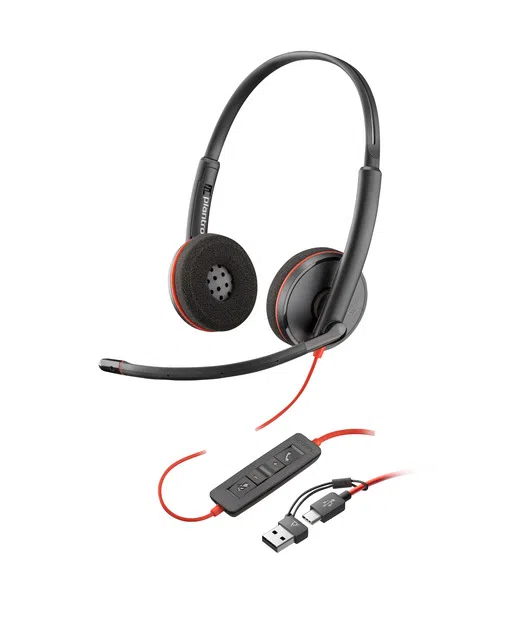 Poly Blackwire 3220 Stereo Mikrofonlu Kulaklık