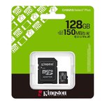 128gb microSDXC Canvas Select Plus Gen3 150MB/s A1 Card + Adapter