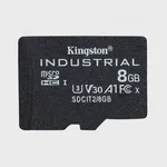 Kingston 8GB Endüstriyel microSDHC C10 A1 Hafıza Kartı (SD Adaptörlü)