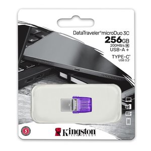 Kingston 256GB DT MicroDuo 3C DTDUO3CG3/256GB