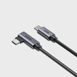 Unitek USB-C 100W Hızlı Şarj Kablosu 90 Derece 2m C14123BK-2M