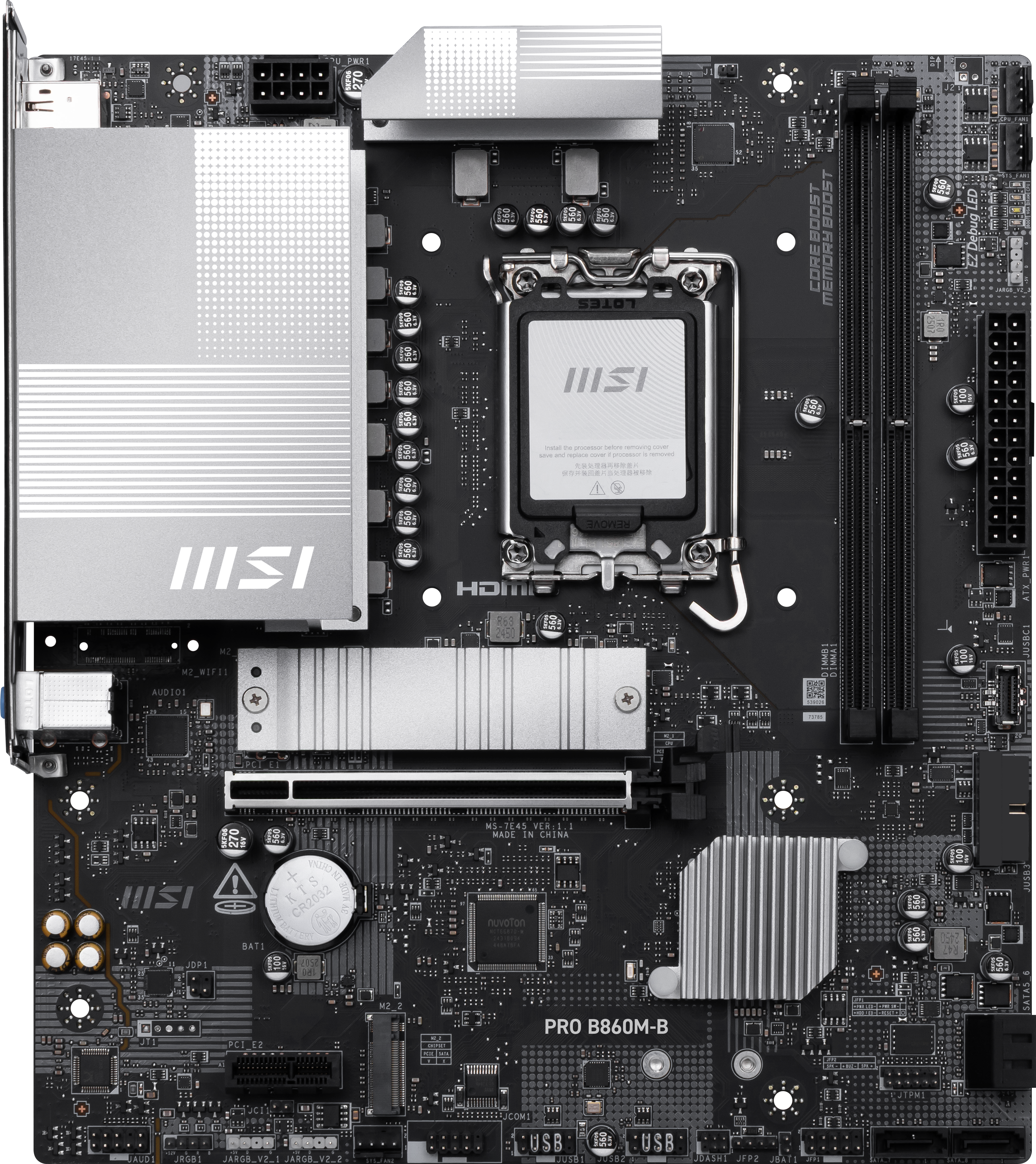 MSI MB PRO B860M-B