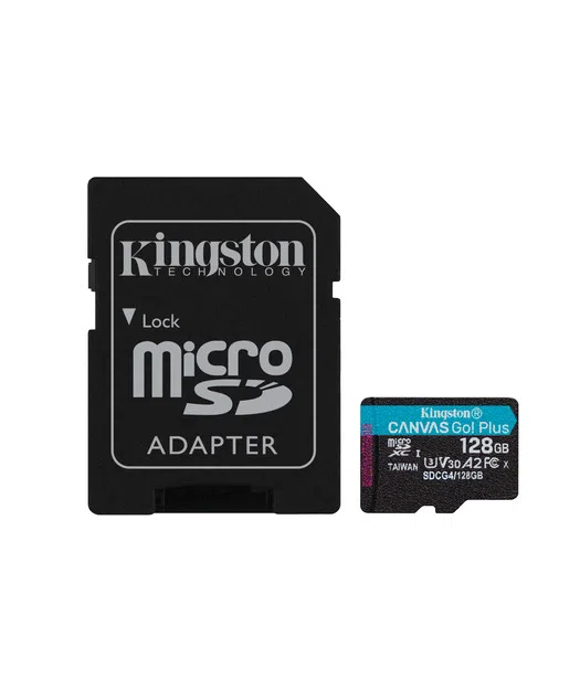 Kingston Canvas Go Plus 128GB microSDXC 200MB/s Hafıza Kartı