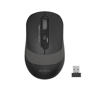 A4-Tech Kablosuz Mouse Nano Siyah-Gri (FG10-G)