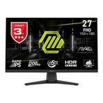 27 MSI MAG 272F 0.5MS 200HZ FHD IPS MONITOR
